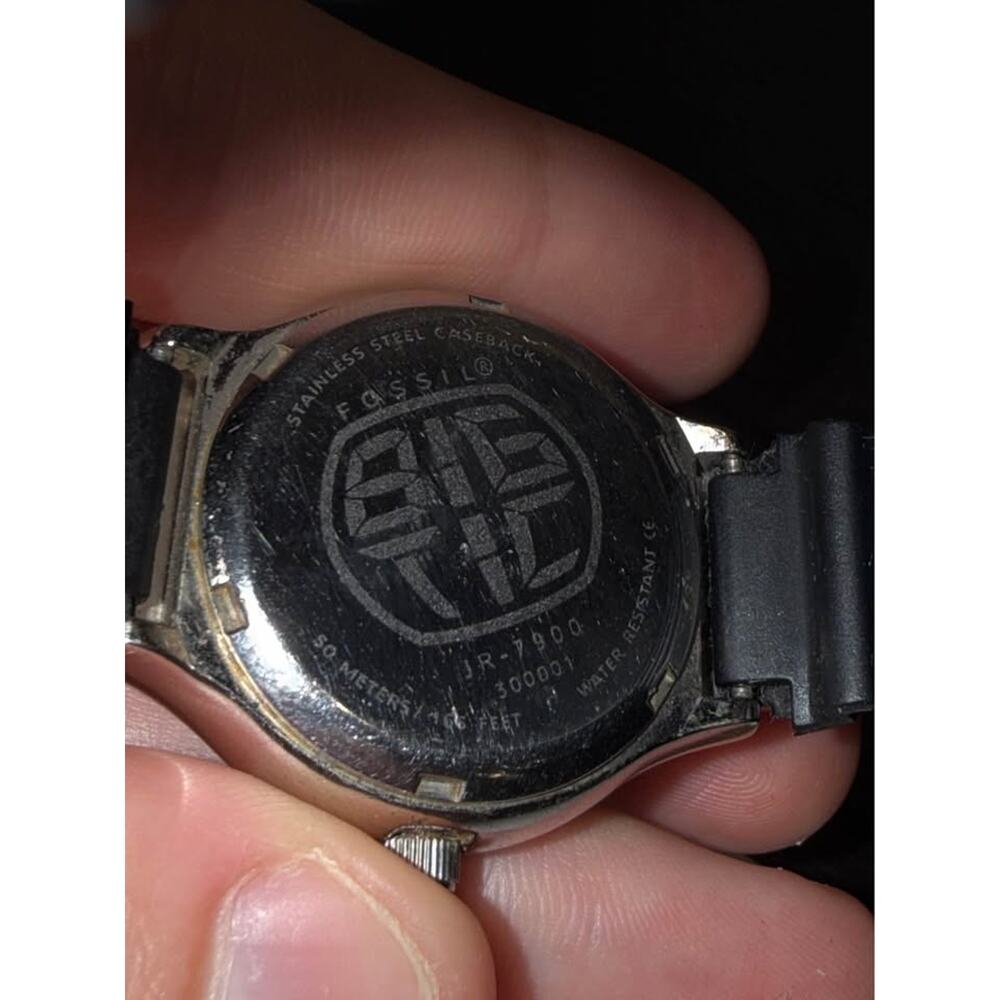 Vintage Y2k Fossil Big Tic Jr-7900 Animated Analog Di… - Gem